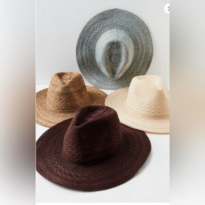 Free People Arrow Woven Packable Hat